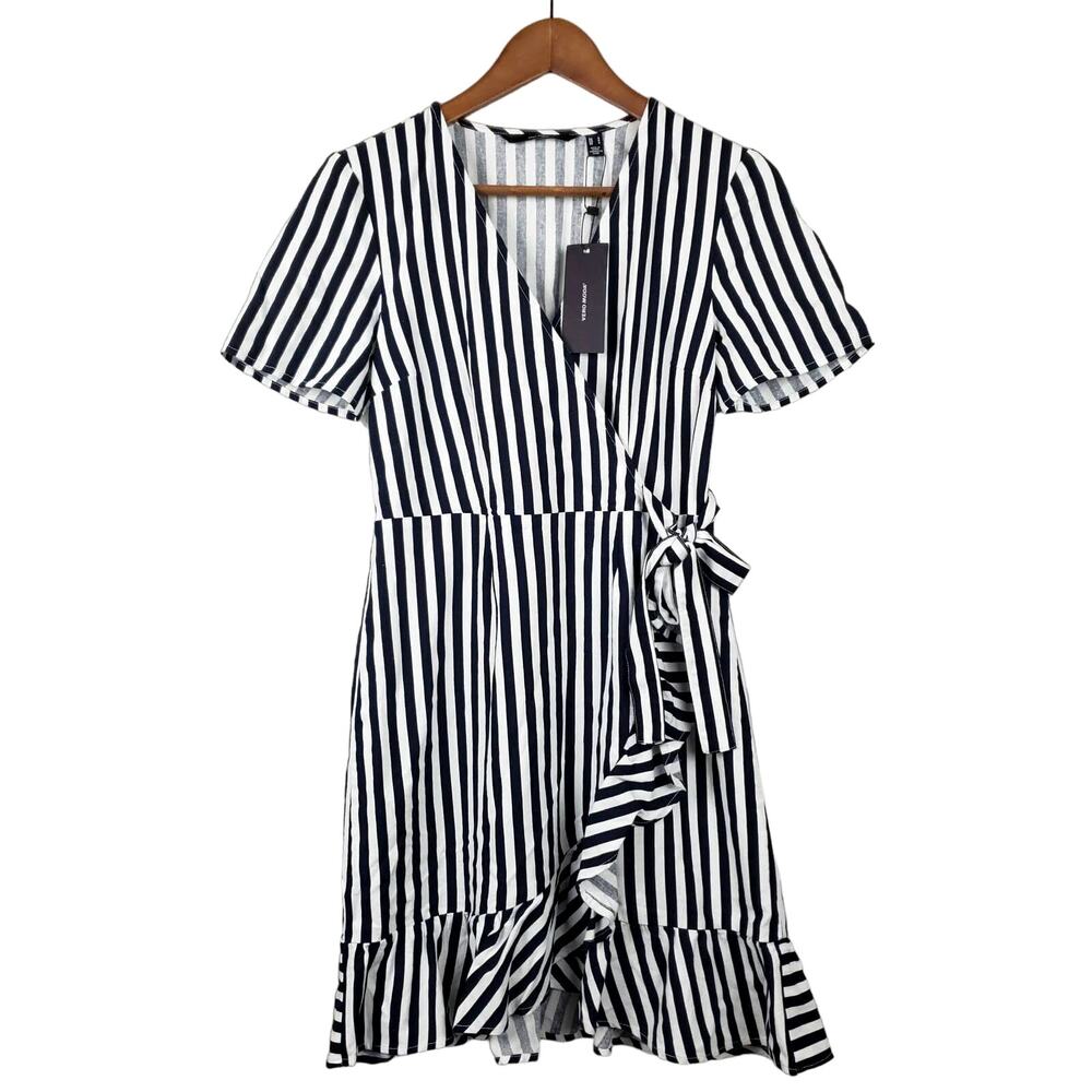 NEW! Vero Moda Faux Wrap Dress - S